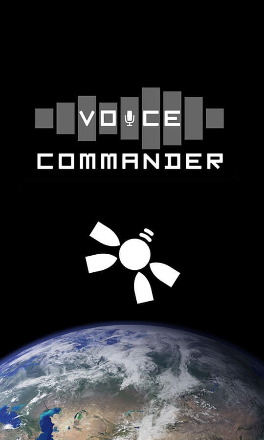 Voice Commander start page screenshot