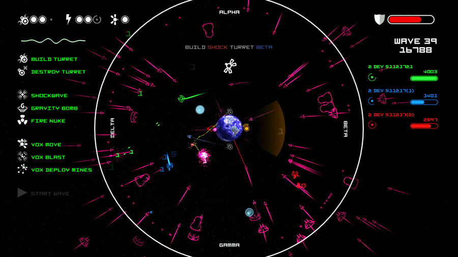 Screenshot of game