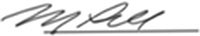 Signature: M. Pell