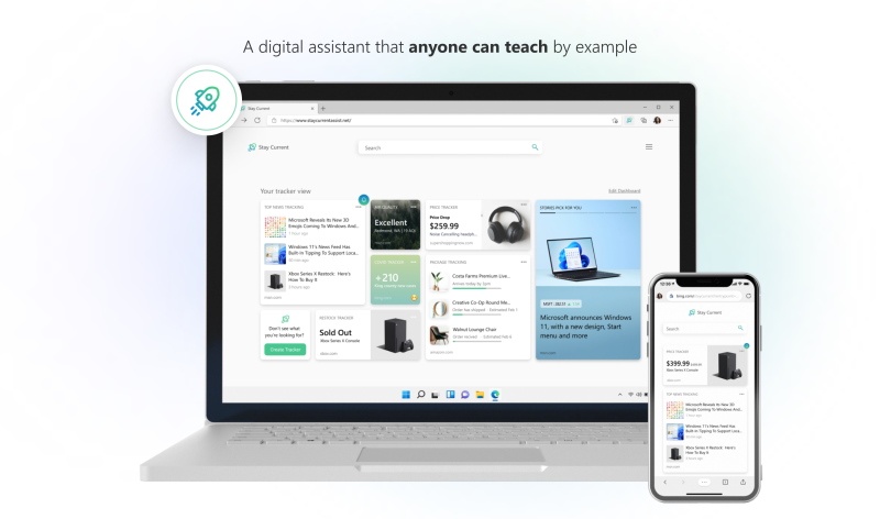 Stay Current, a digital assistant that anyone can teach by example